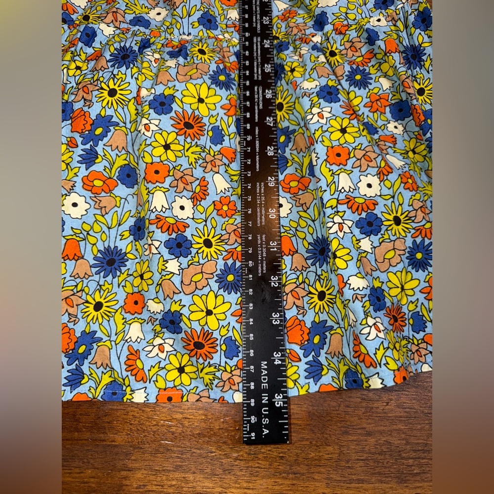 Olivia James Lydia Floral Dress Tiered Flowy Boho Cottagecore Sz XS - Picture 7 of 7